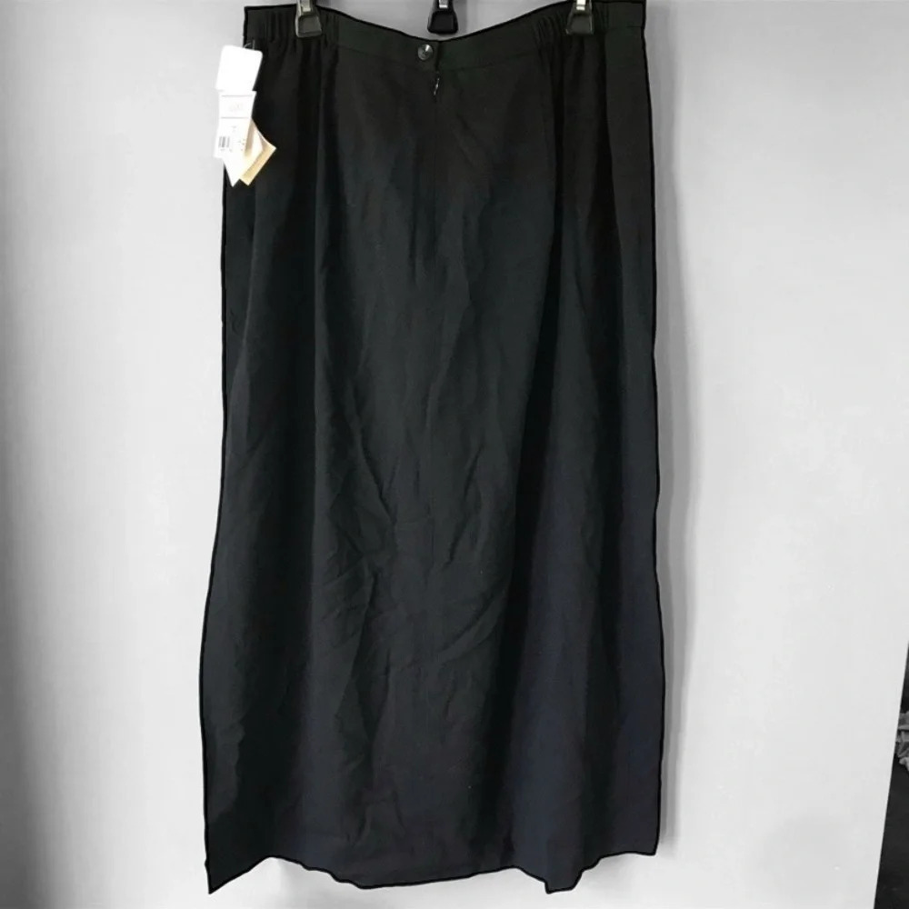 Gianni Woman Black Skirt Long Plus Size